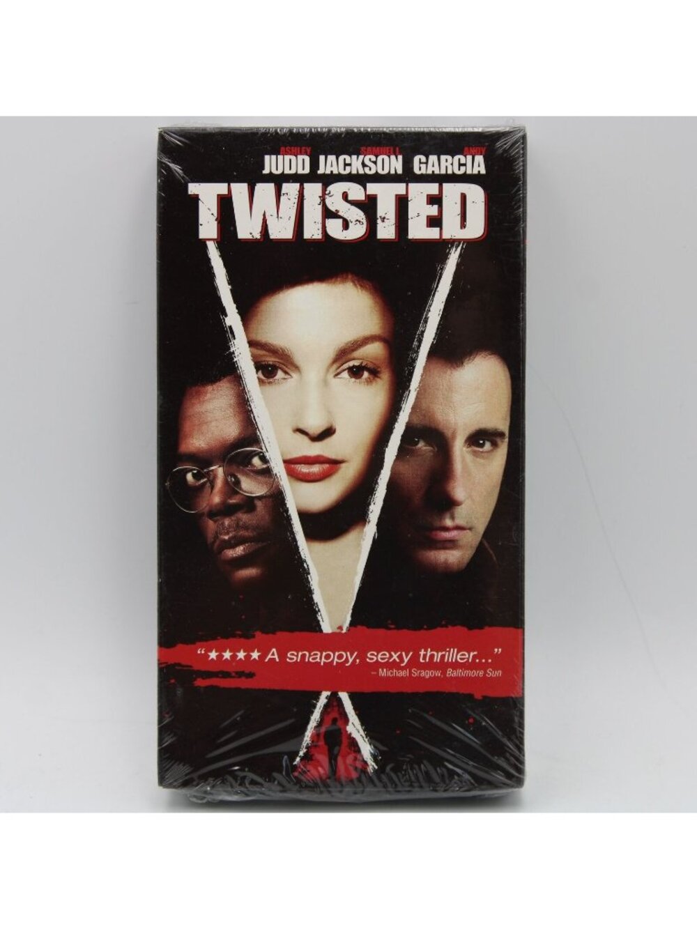 Twisted VHS 2004 Paramount Sealed Ashley Judd Samuel L Jackson Andy Garcia